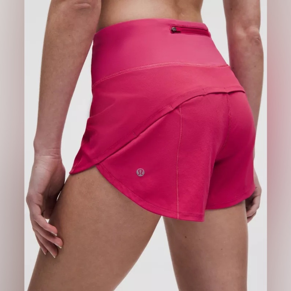 lululemon athletica Vibrant Pink Athletic Shorts